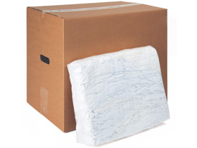 Putzlappen Baumwolltrikot weiss 5 kg