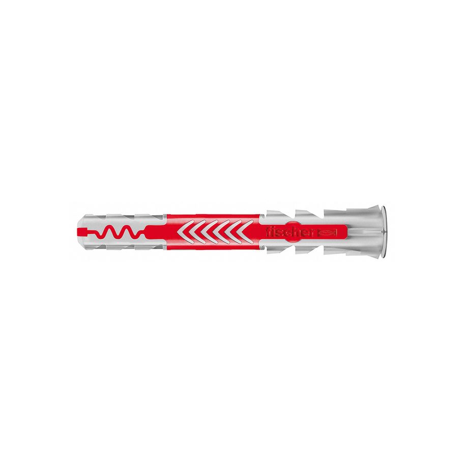 fischer DUOPOWER UniversaldübeL Nylon grau/rot 10x50