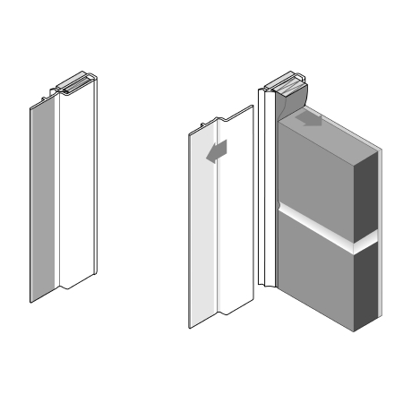 maxit KERAMIK Anschlussleiste