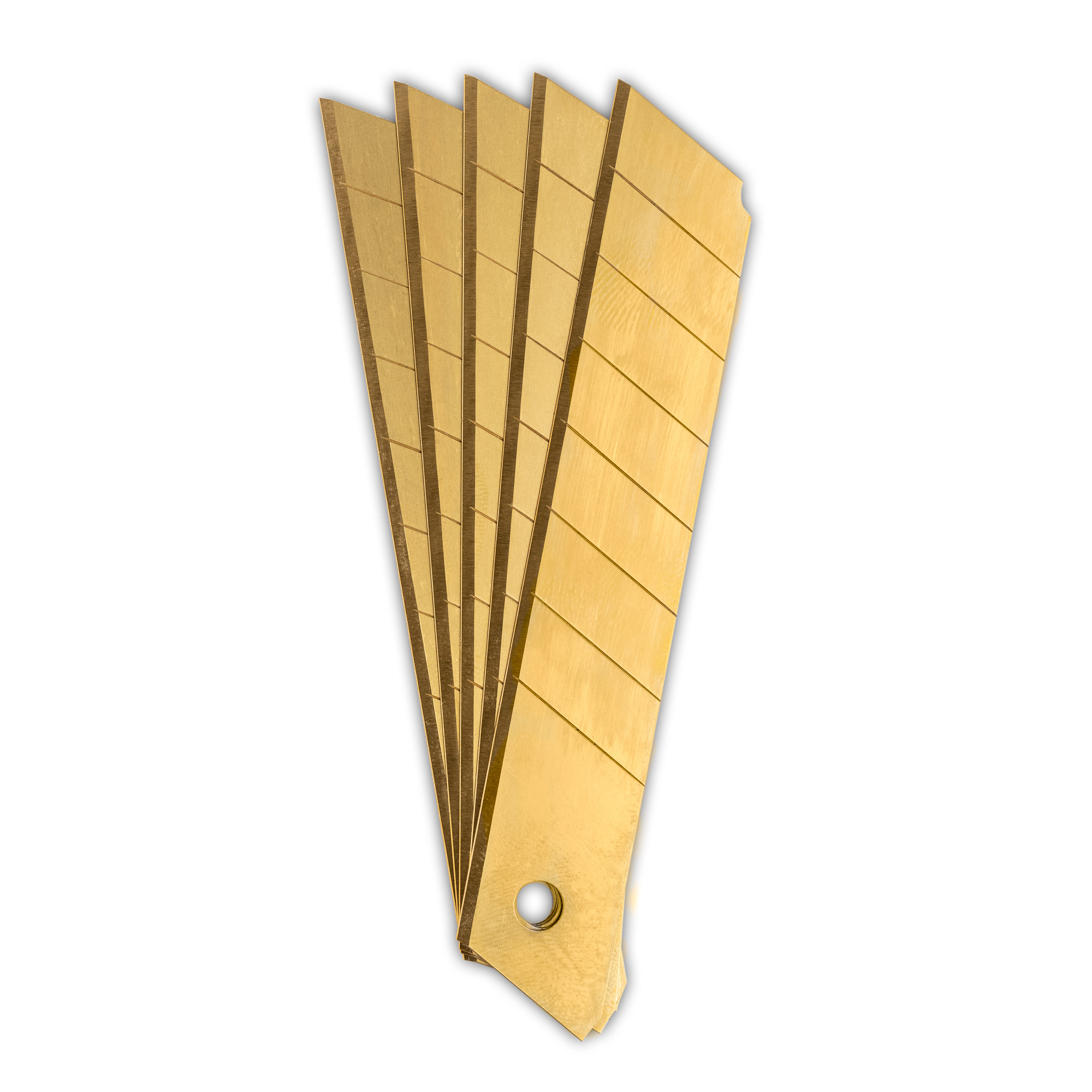 covex  Cutter-Klingen GOLD TITAN 18mm 10 Stück p Köcher