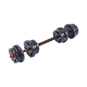 PURE2improve Kurzhantel & Langhantel Set 20kg