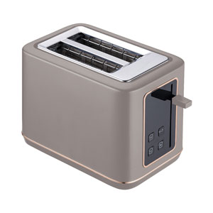 Berlinger Haus Toaster mit Digitalanzeige Taupe Collection