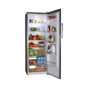 Kühlschrank FSP Kühlschrank 335 Liter Chromstahl