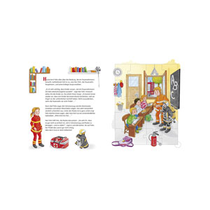 XXL Puzzlebuch Der kleine Feuerwehrman