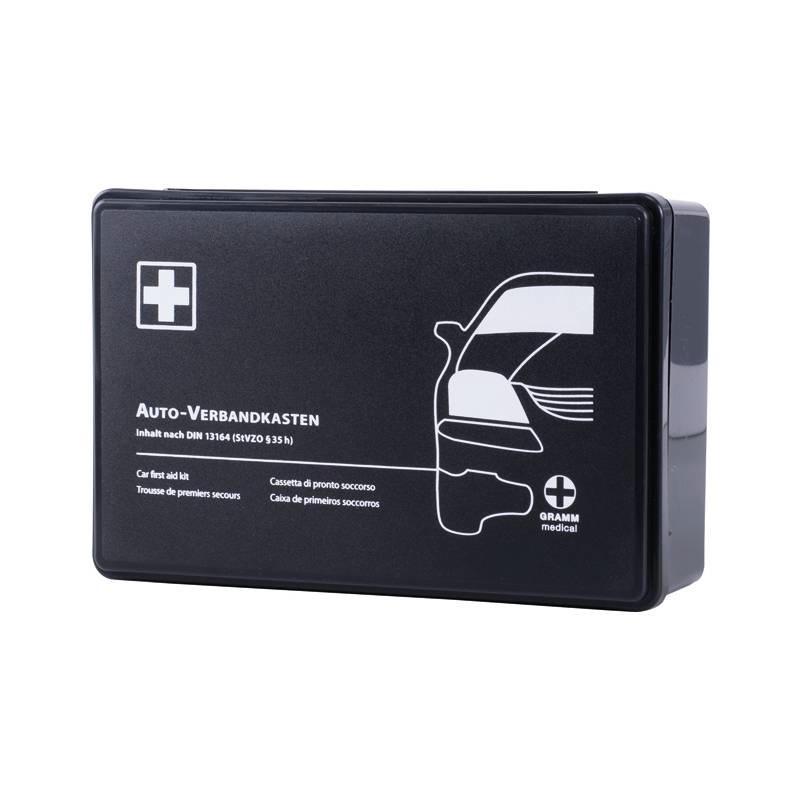Verbandkasten KFZ schwarz