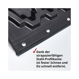 Hecht 661 GT Schneeschieber