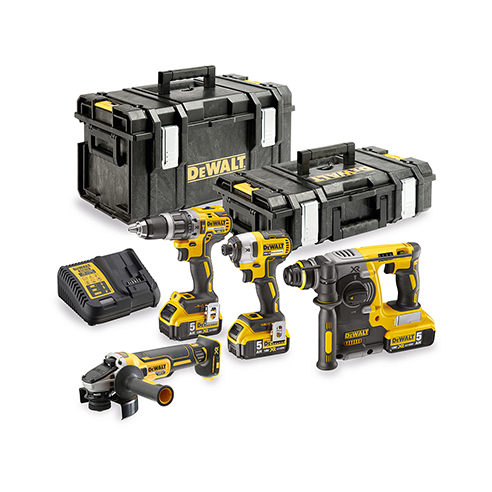 DeWalt DCK422P3 4-Tool Set 18V 5,0 Ah