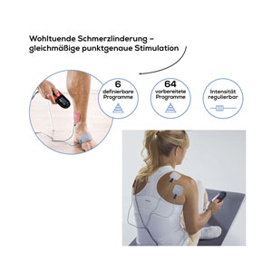 Beurer Digital TENS/EMS EM 59 mit Wärmefunktion & 4 Elektroden