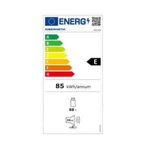 Kibernetik KS105 Kühlschrank ( E )