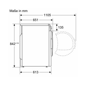Bosch WQB245BCCH Wärmepumpentrockner