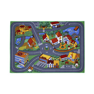 Meubinex Quiet Town Spielteppich 95x133cm