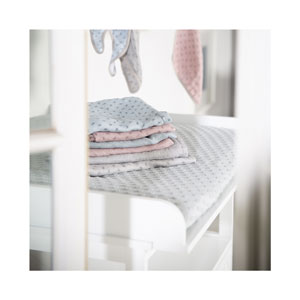 roba Spannbezug für Wickelauflagen 75 x 85 cm frosty green