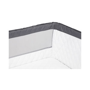 Lionelo Baby Beistellbett / ReisebettTheo Dunkelgrau