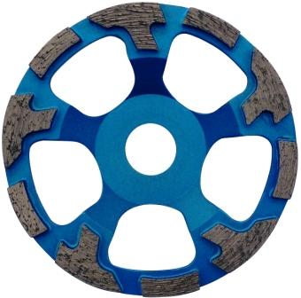 Dia Topfscheibe 125 T-Form Blau