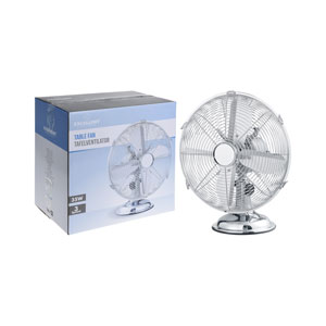 FS-STAR Tischventilator, Ø 30cm, verchromt