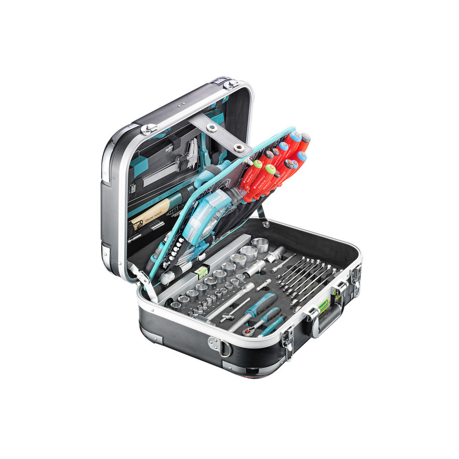 technocraft ABS-Werkzeug-Koffer "PRO CHROME 152" PBSwiss