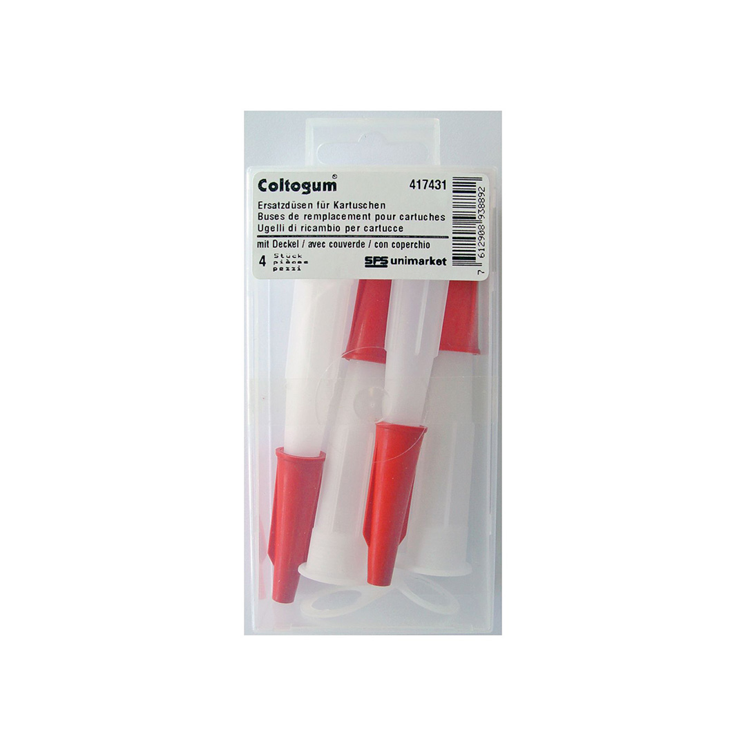 COLTOGUM Ersatzdüsen mit Deckel 4 Stk.