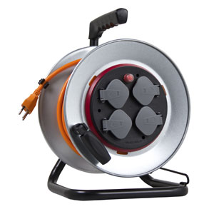 Ekström KR25M Kabelrolle 3x1.5mm2, 4x T13