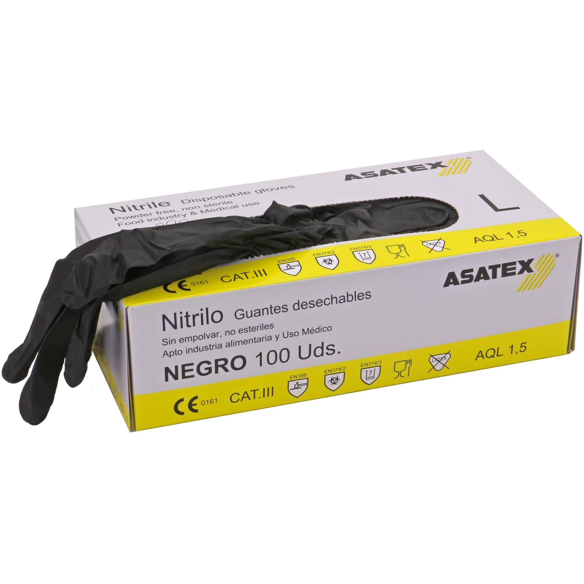 ASATEX Einmalhandschuh ENHU-S ungepudert - Grösse S