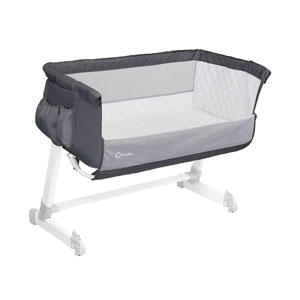 Lionelo Baby Beistellbett / ReisebettTheo Dunkelgrau