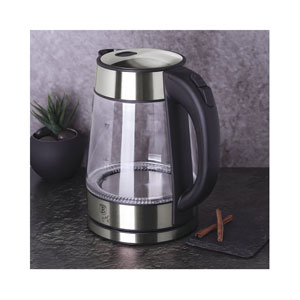 Berlinger Haus Wasserkocher Glas 1.7L Chromstahl