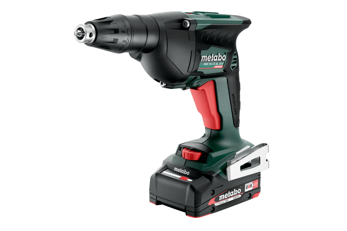 Metabo HBS 18 LTX BL 3000 (620062500) AKKU-HOLZBAUSCHRAUBER
18V 2X2AH LI-POWER; LADEGERÄT SC 30; METABOX 145 L