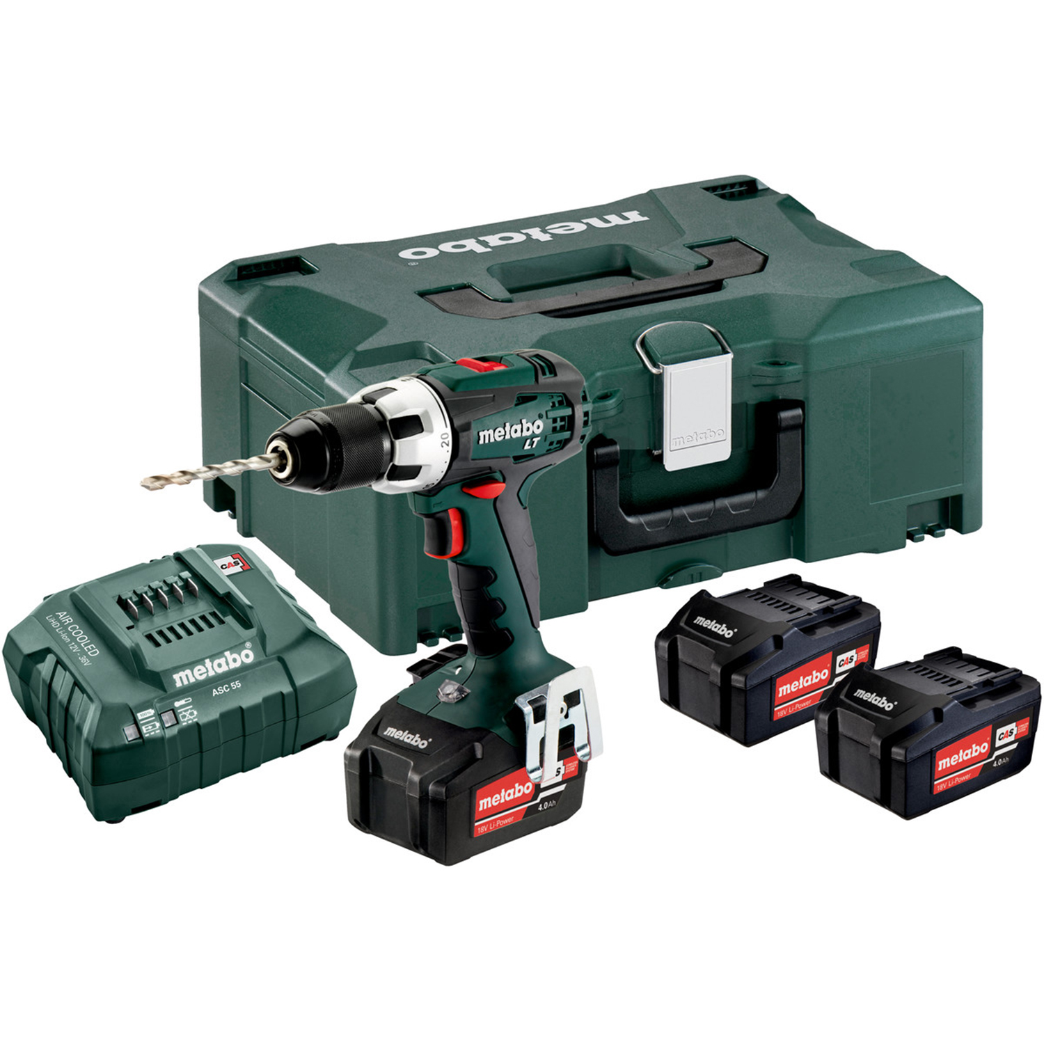 Metabo BS 18 LT 3x4.0 Ah Akku-Bohrschrauber