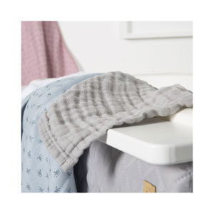 roba Organic Waschlappen 5er Set frosty green