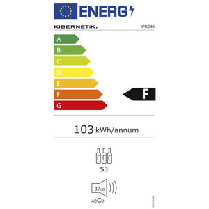 Kibernetik WKE 46 Einbau Weinklimaschrank