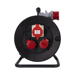 Ekström KR25M Kabelrolle 5x1.5mm2 1x CEE 16A & 2x T25