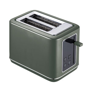 Berlinger Haus Toaster mit Digitalanzeige Matte Green Collection