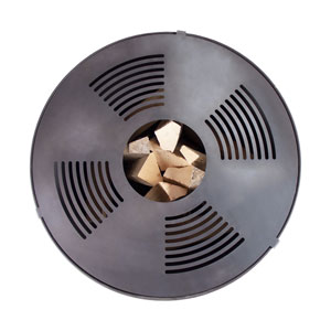 Mr. Grill Feuerschale mit Kreuzfuss & Grillring