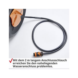Hecht 08666 Wand-Schlauchtrommel