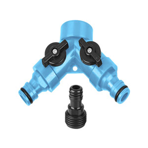 FS-STAR Y-Wasseranschluss 2-Wege 2-teilig