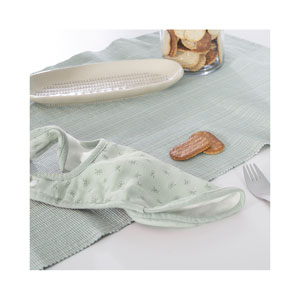 roba Organic Lätzchen 3er Set frosty green