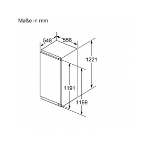 Siemens KI42LADD1H Einbau-Kühlschrank