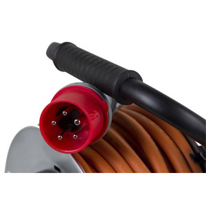 Ekström KR25M Kabelrolle 5x2.5mm2, 2x CEE 16 & 1x T25