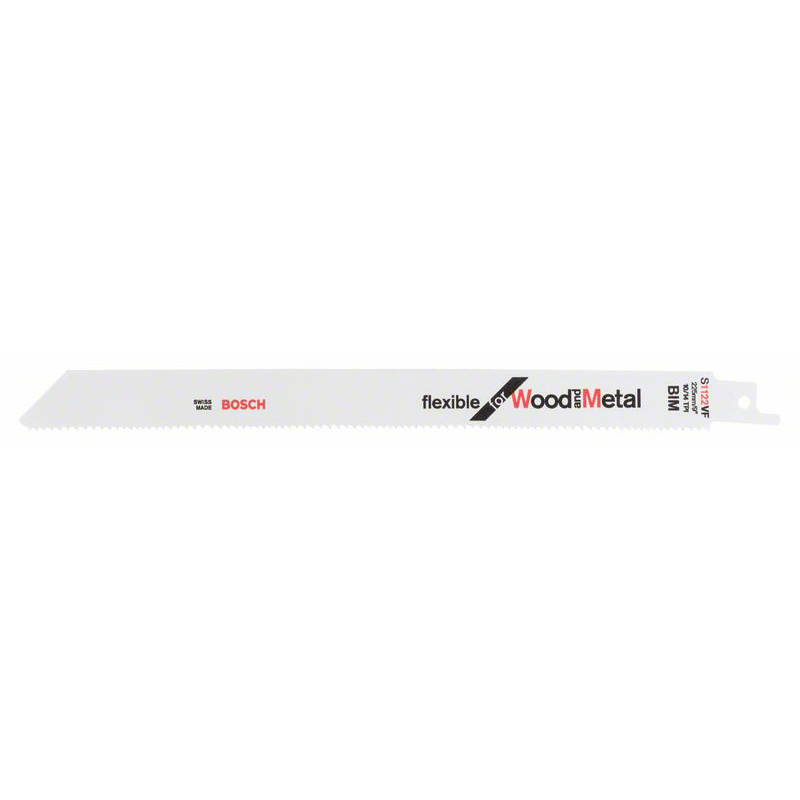 Bosch Säbelsägeblatt S 1122 VF Flexible for Wood and Metal 5VPE