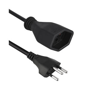 Ekström 5M Verlängerungskabel schwarz