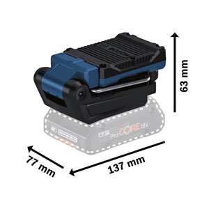 Bosch GLI 18V-800 Akku-Leuchte