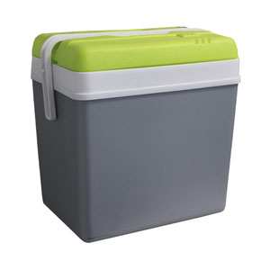 FS-STAR Kühlbox 24 Liter grau/grün