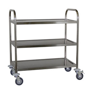 Servicewagen mit drei Etagen