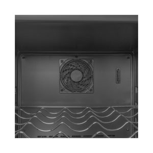 Kibernetik RKS256 Retro Getränkekühlschrank schwarz