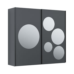 CONTINI Schwebetürenschrank SPOT 219 x 206 x 62.5cm