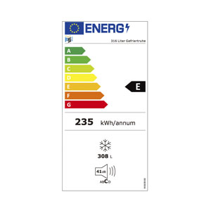 Kibernetik FSP Gefriertruhe 300 Liter