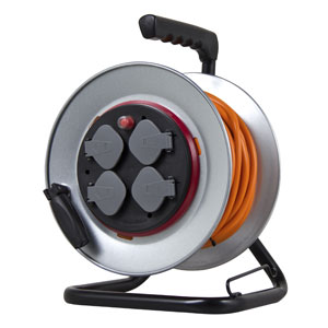 Ekström KR25M Kabelrolle 3x1.5mm2, 4x T13