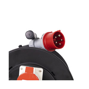 Ekström KR25M Kabelrolle 5x1.5mm2 1x CEE 16A & 2x T25