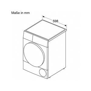Bosch WQG2450JCH Trockner 9kg Easy clean