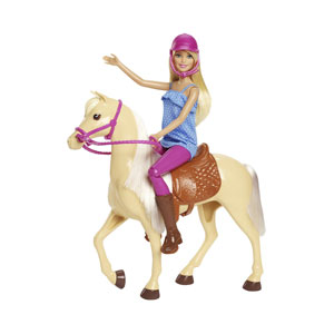 Barbie Puppe & Pferd