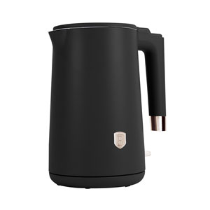 Berlinger Haus Wasserkocher doppelwandig 1.7 Liter Black Rose Collection